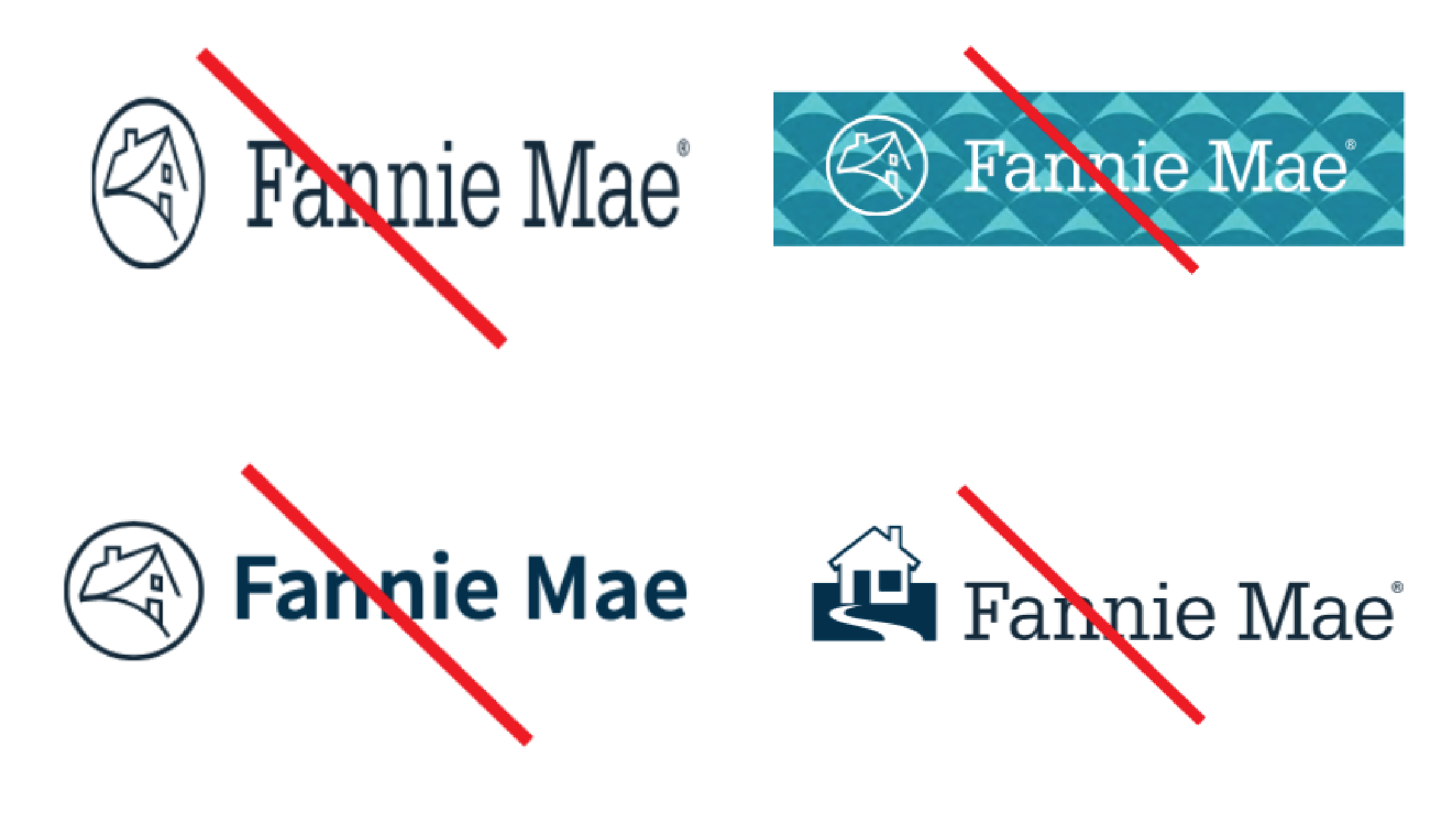 Fannie Mae logo do nots