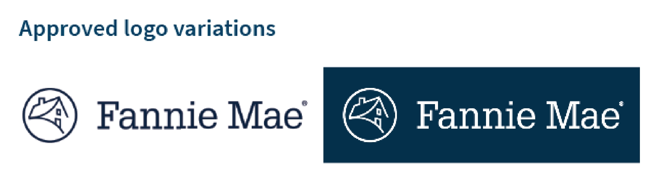 Fannie Mae logo variation